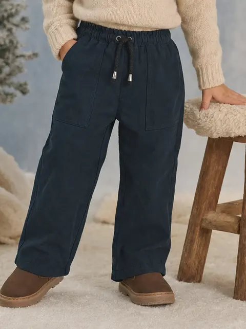 Navy casual pants