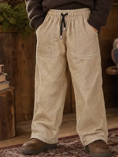 Sand casual pants