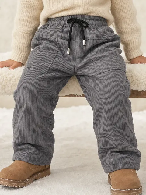 Grey casual pants