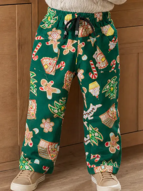 Gingerbread casual pants