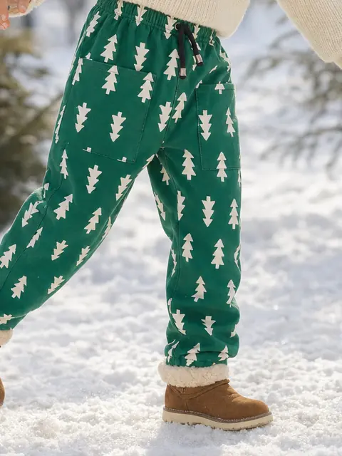 Green Trees casual pants